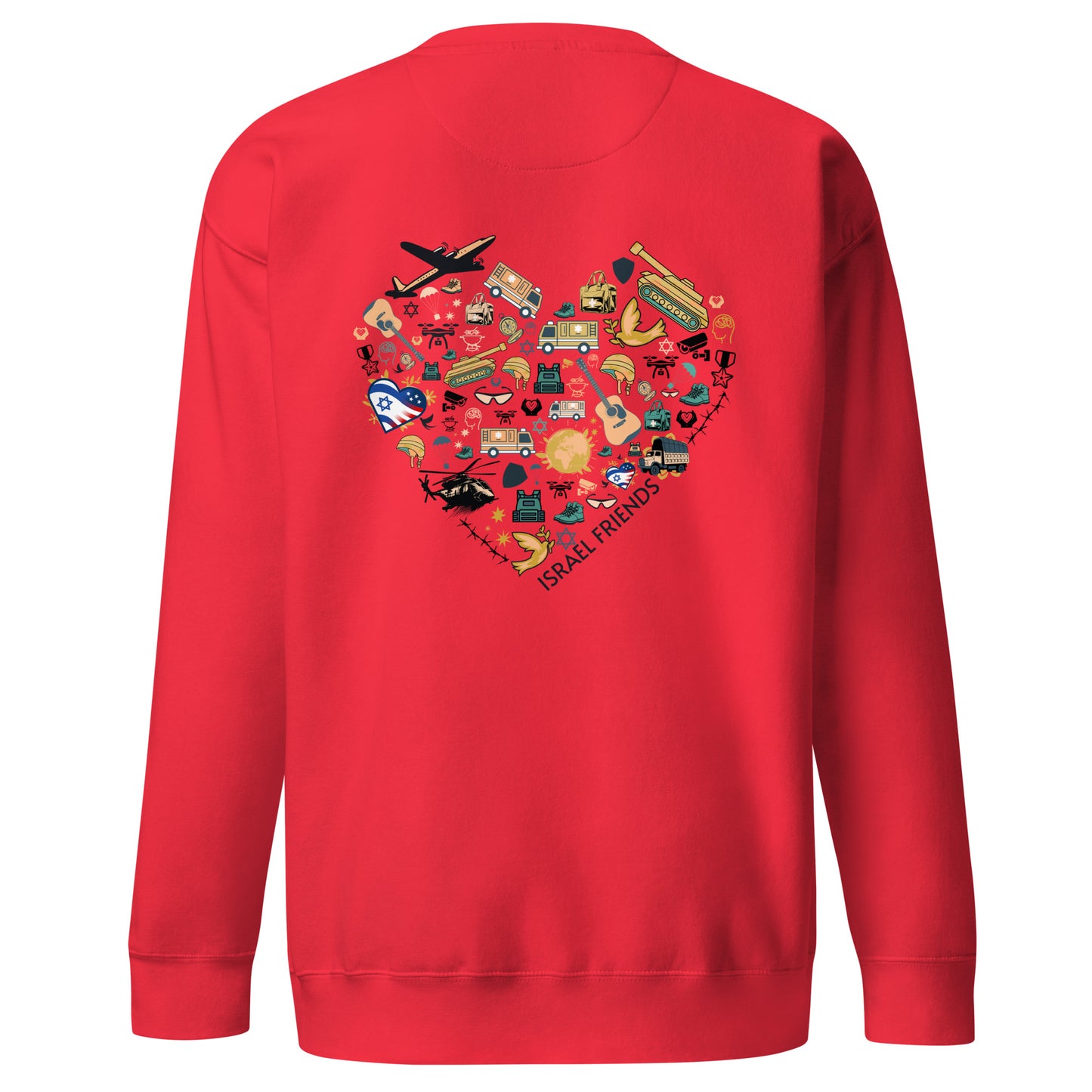 The Heartbeat of Our Mission Neutral Sweatshirt