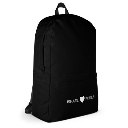 Israel Friends Backpack - Black