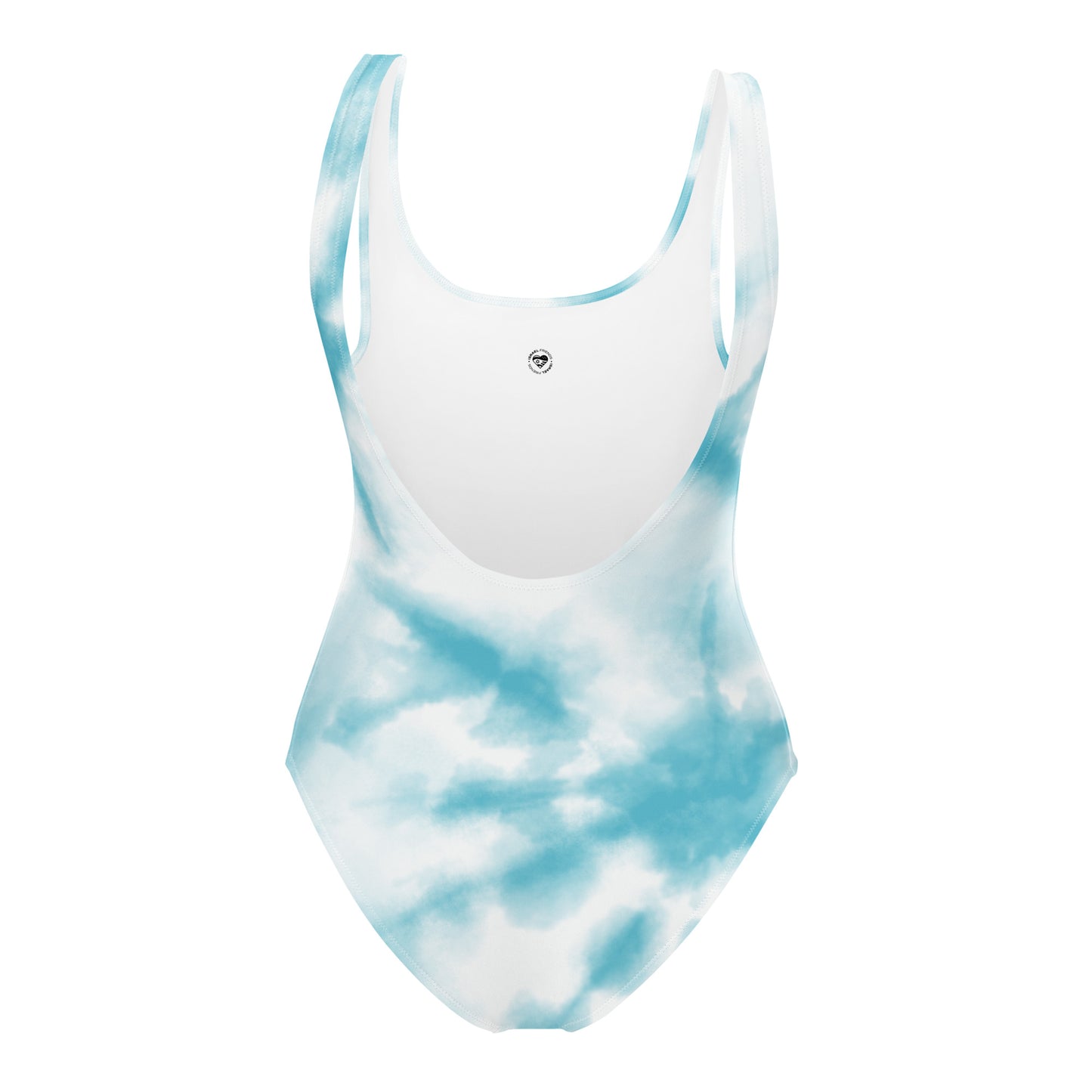 Our Heart Blue Tie-Die One-Piece