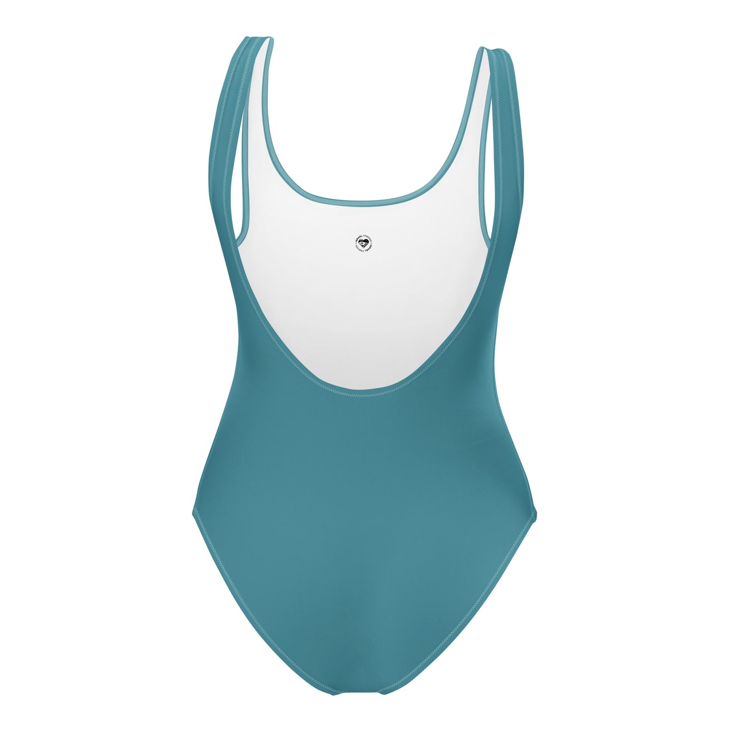 Tiny Heart One-Piece Swimsuit - Turquoise