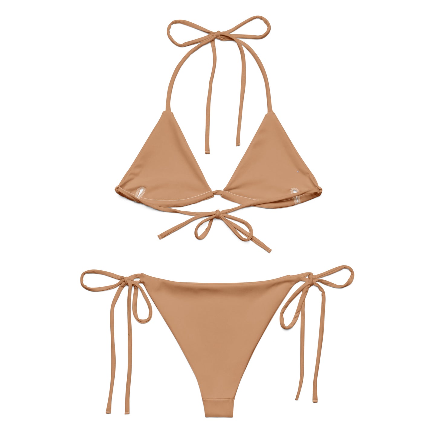 Tiny Heart string bikini - Orange