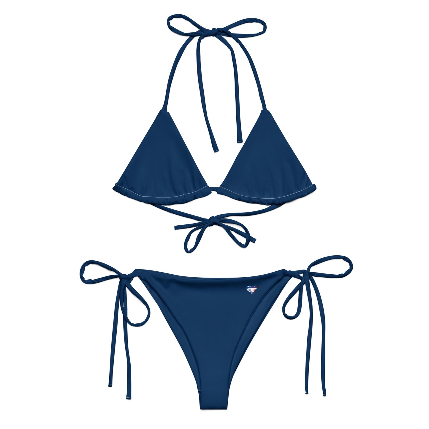 Tiny Heart bikini - Navy