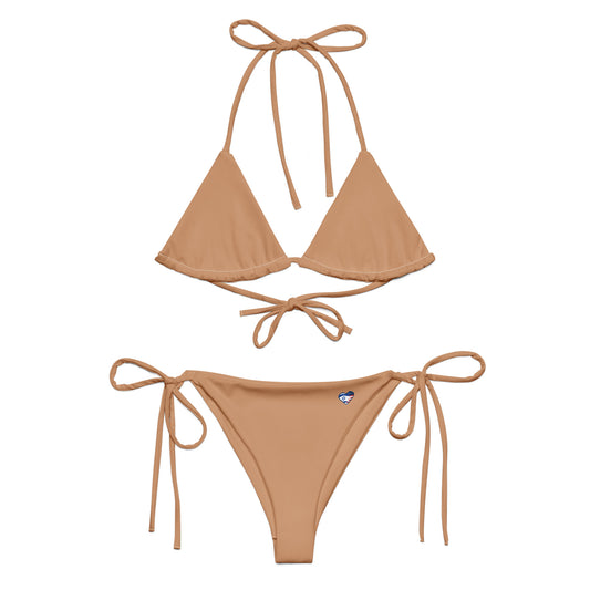 Tiny Heart string bikini - Orange