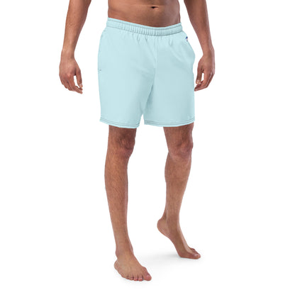 Tiny Heart Men's swim trunks - Light Blue