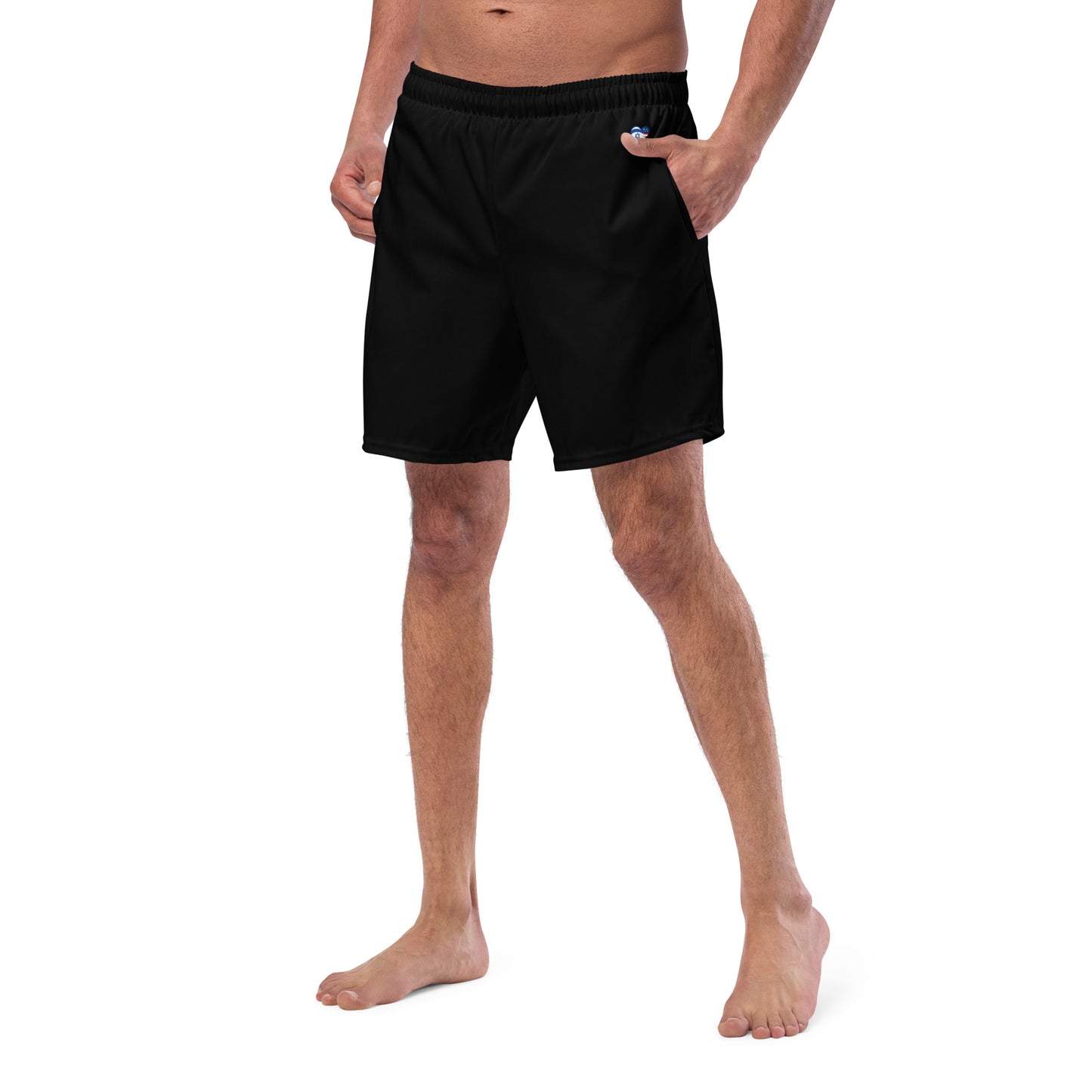 Tiny Heart - Black Men's swim trunks