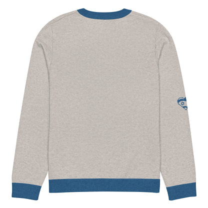 Am Yisrael Chai Knitted crew neck sweater