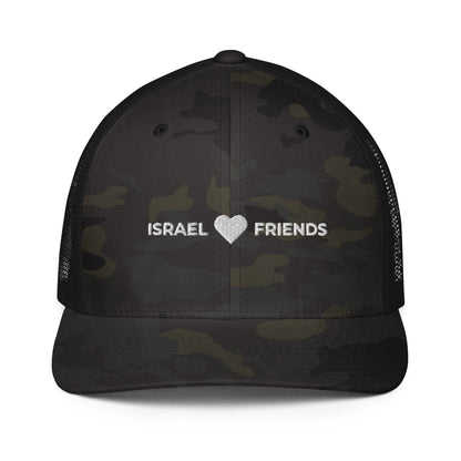 Israel Friends Closed-back trucker hat