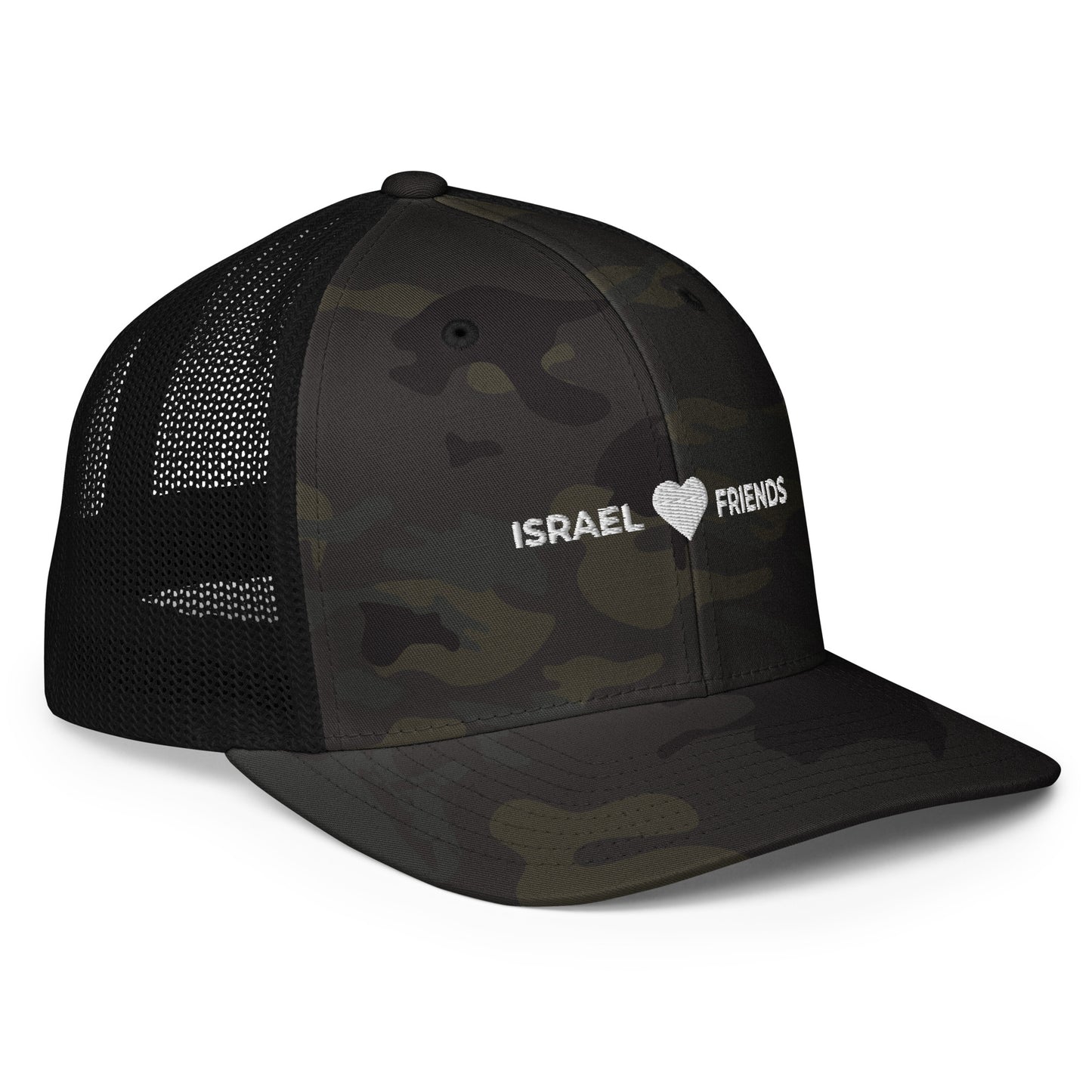 Israel Friends Closed-back trucker hat