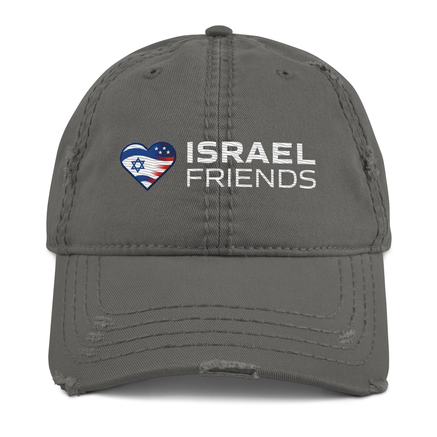 Israel Friends - Distressed Dad Hat