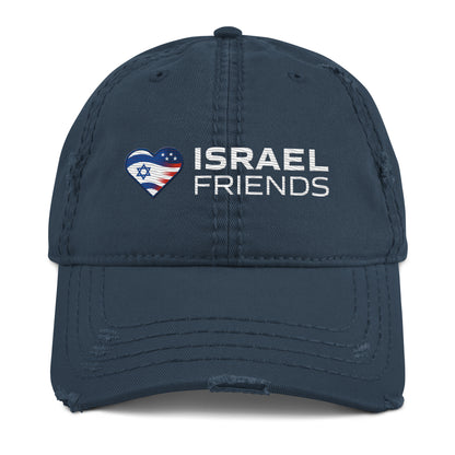 Israel Friends - Distressed Dad Hat