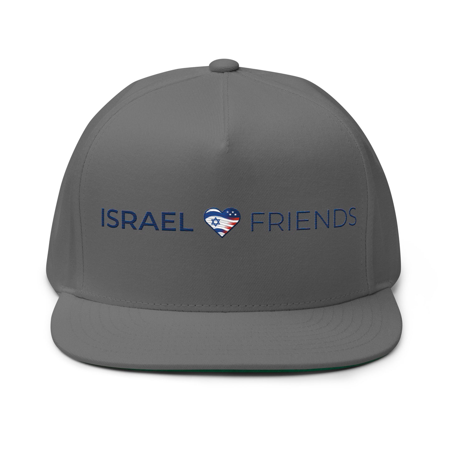 Israel Friends Flat Bill Hat