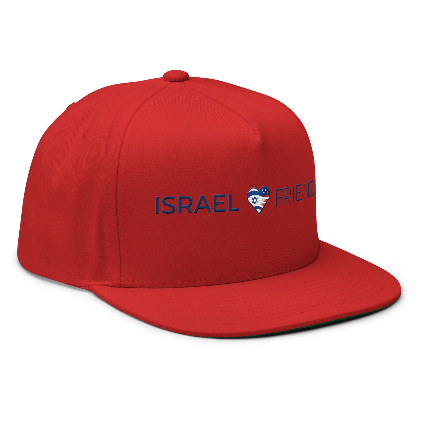 Israel Friends Flat Bill Hat