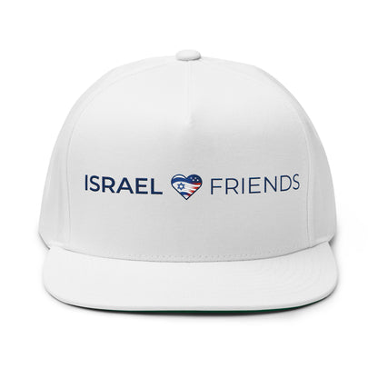 Israel Friends Flat Bill Hat