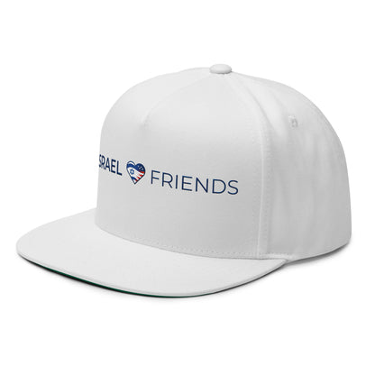 Israel Friends Flat Bill Hat