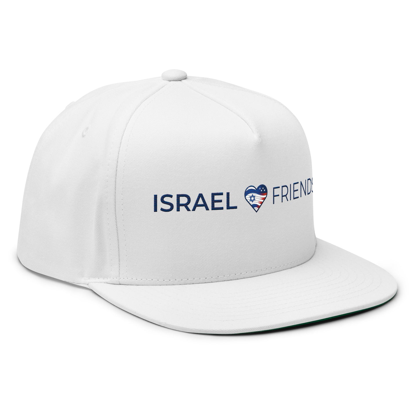 Israel Friends Flat Bill Hat