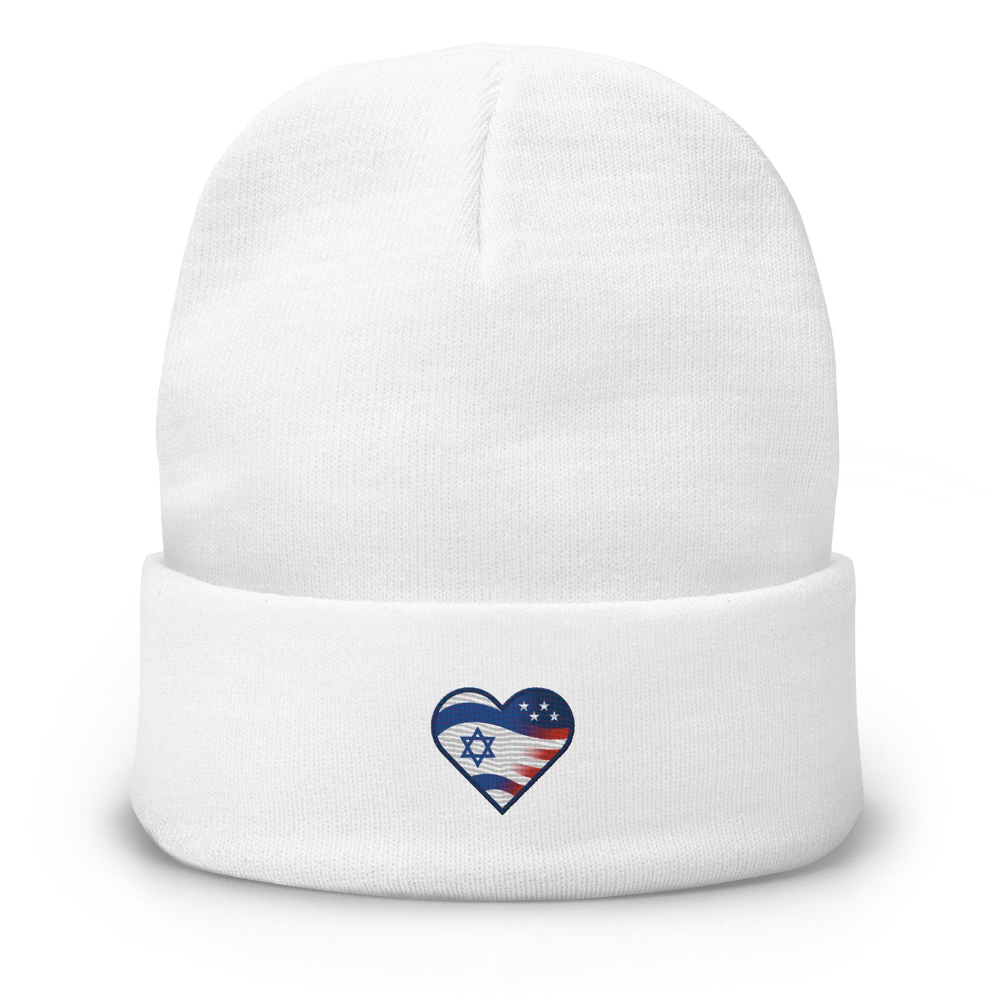 Our Heart Embroidered Beanie