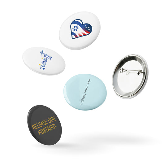 Set of pin buttons