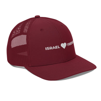 Israel Friends Trucker Hat