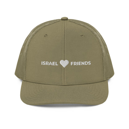 Israel Friends Trucker Hat