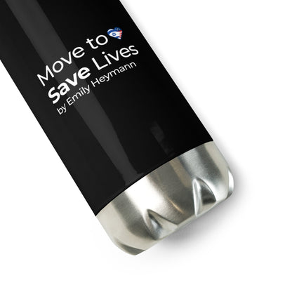 Move To Save Lives Stainless Water Bottle