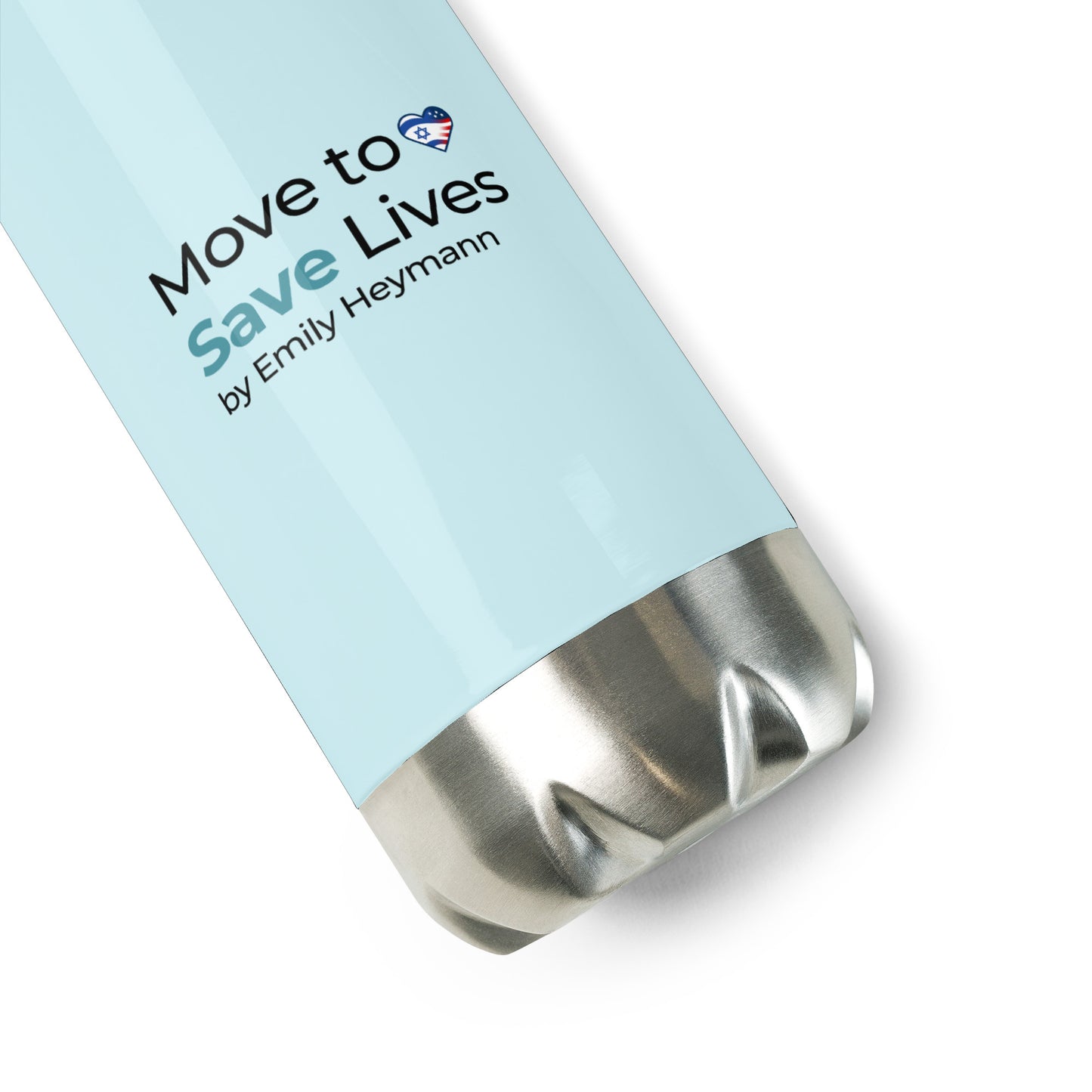 Move To Save Lives Stainless Water Bottle