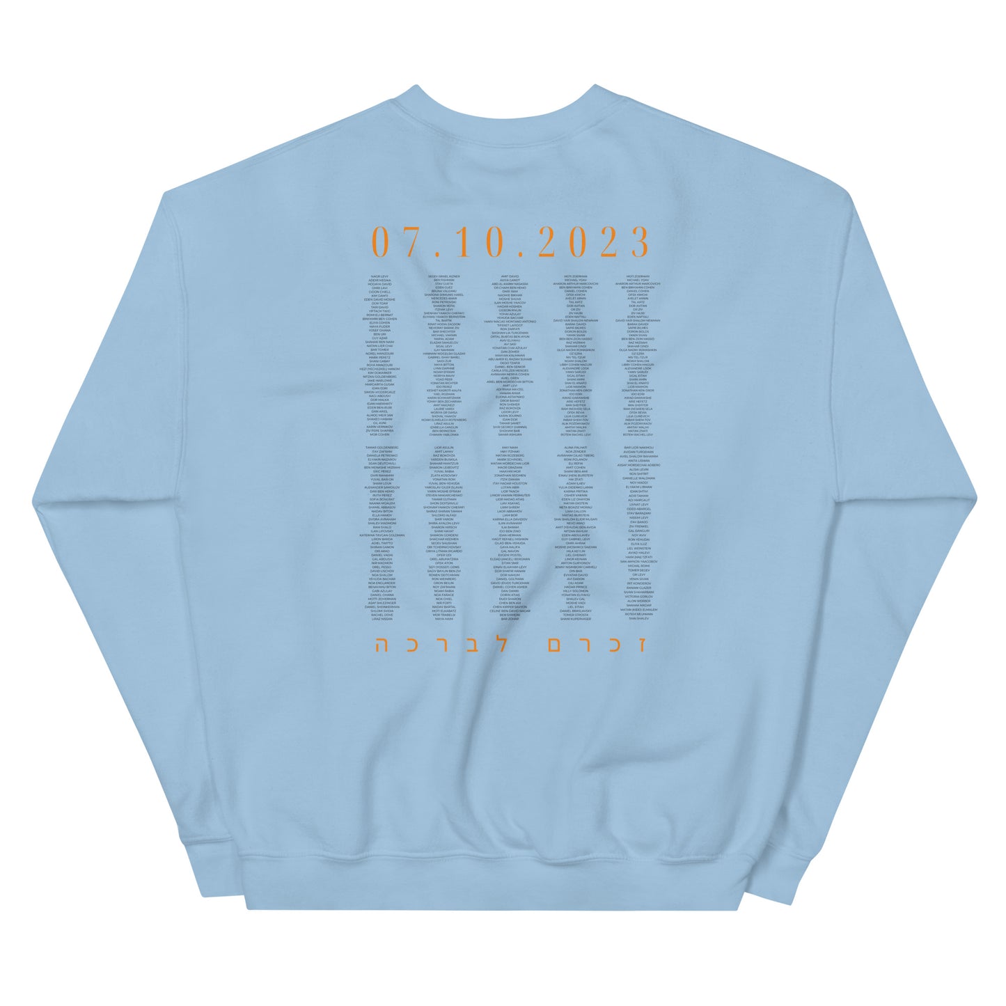 Nova Festival Tribute Sweatshirt w/ Names