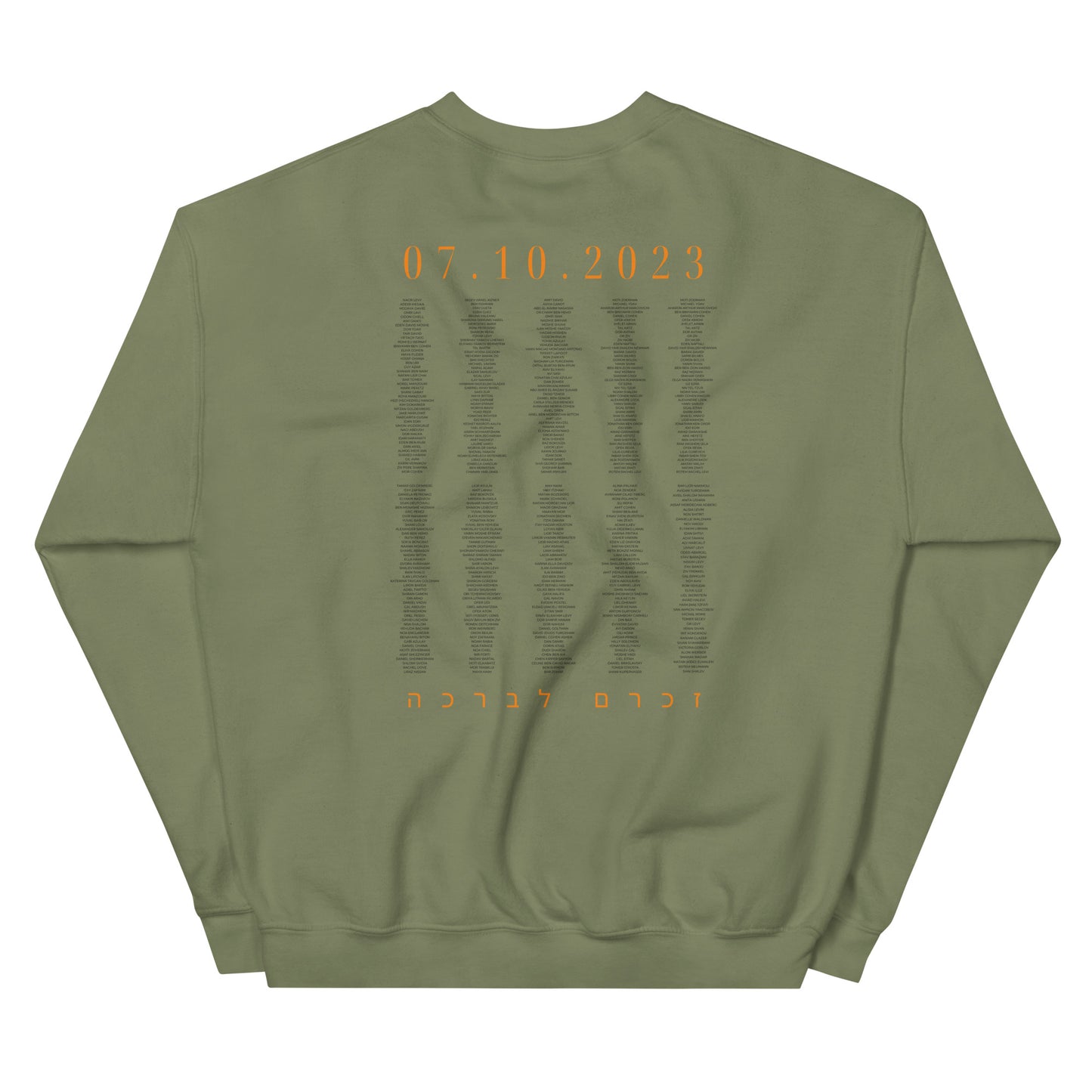 Nova Festival Tribute Sweatshirt w/ Names