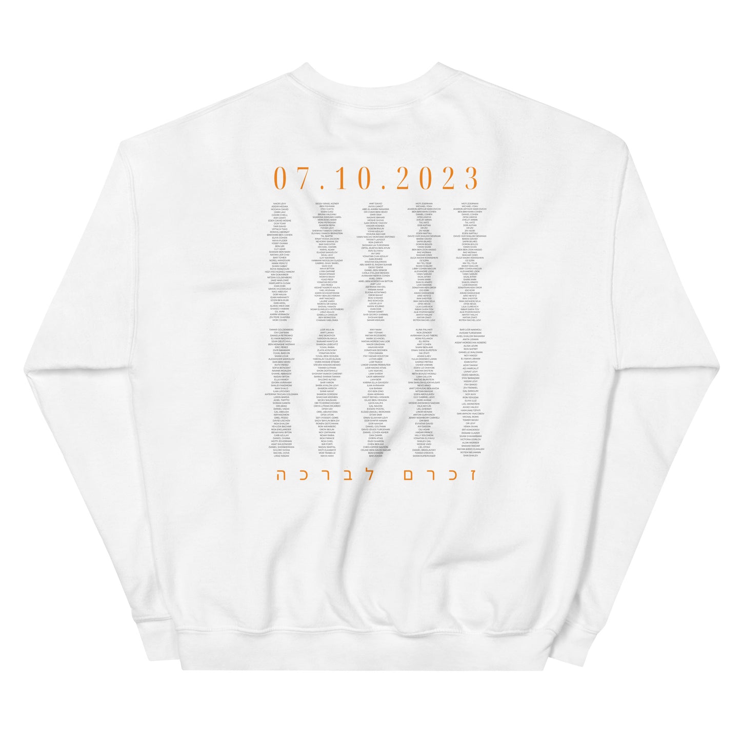 Nova Festival Tribute Sweatshirt w/ Names