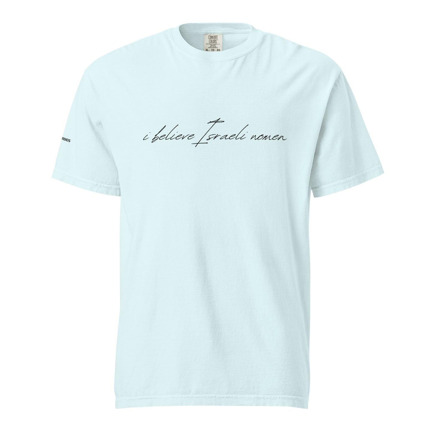 I Believe Israeli Women Vintage Tee