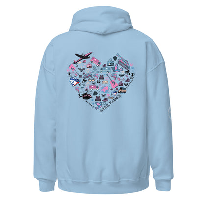 The Heartbeat of Our Mission Retro Hoodie