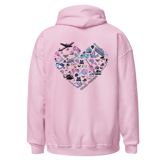 The Heartbeat of Our Mission Retro Hoodie