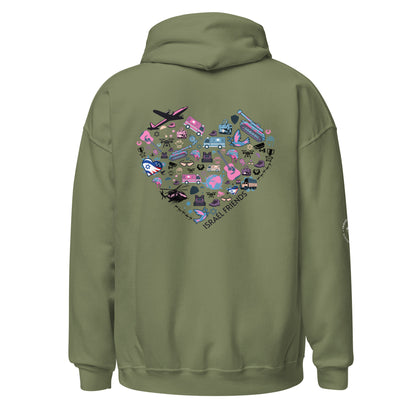 The Heartbeat of Our Mission Retro Hoodie