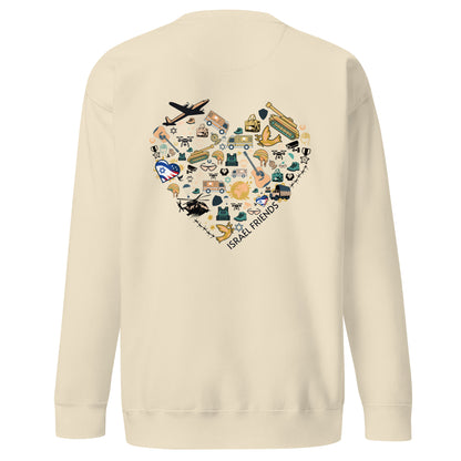 The Heartbeat of Our Mission Neutral Sweatshirt