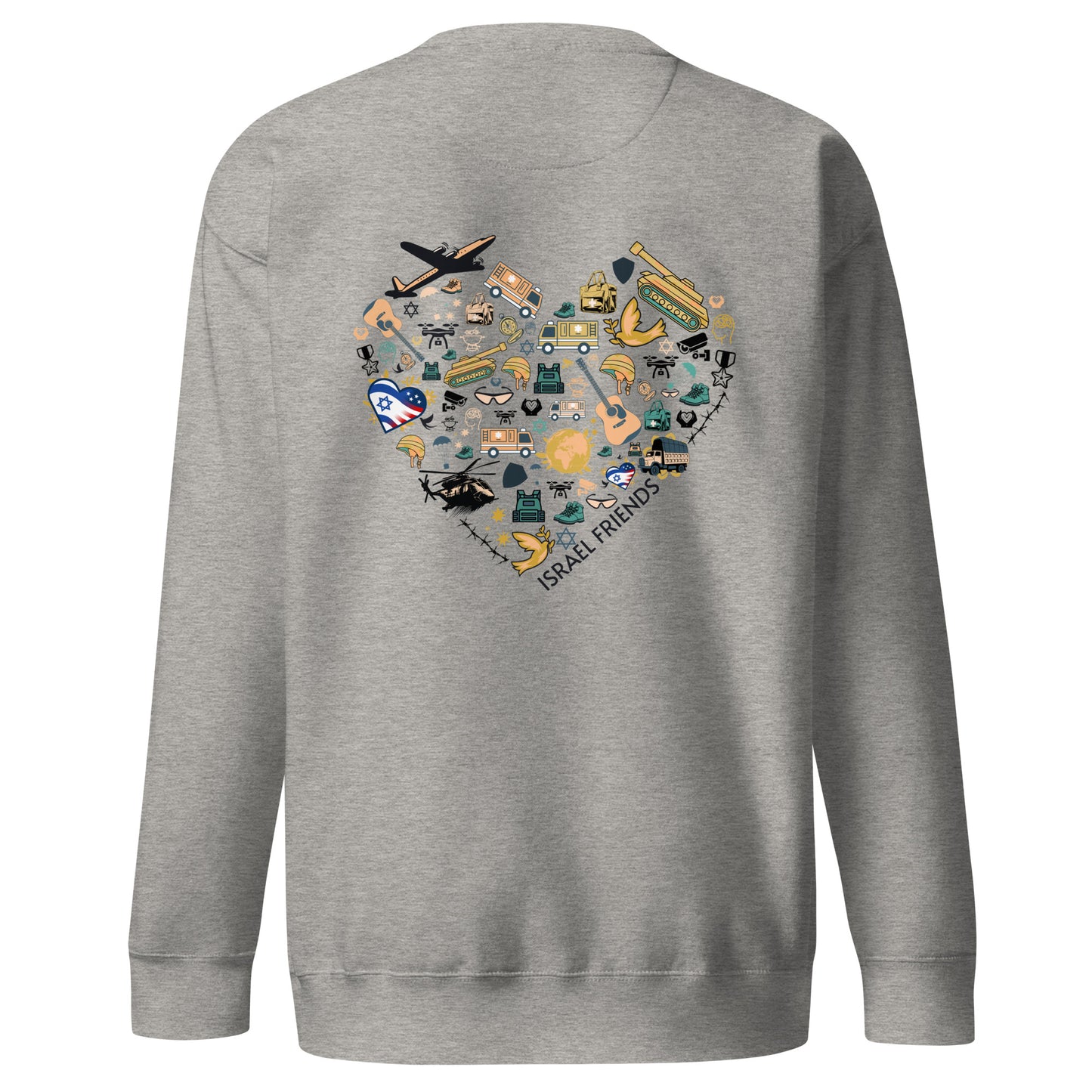 The Heartbeat of Our Mission Neutral Sweatshirt