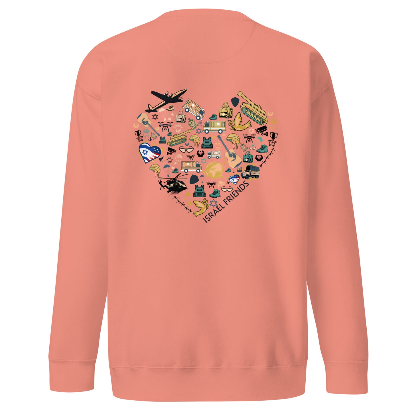 The Heartbeat of Our Mission Neutral Sweatshirt