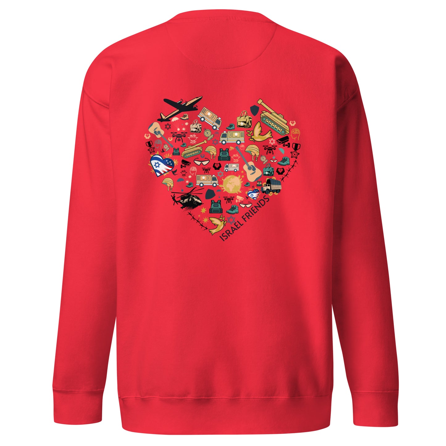 The Heartbeat of Our Mission Neutral Sweatshirt