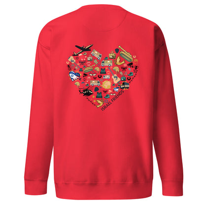 The Heartbeat of Our Mission Neutral Sweatshirt