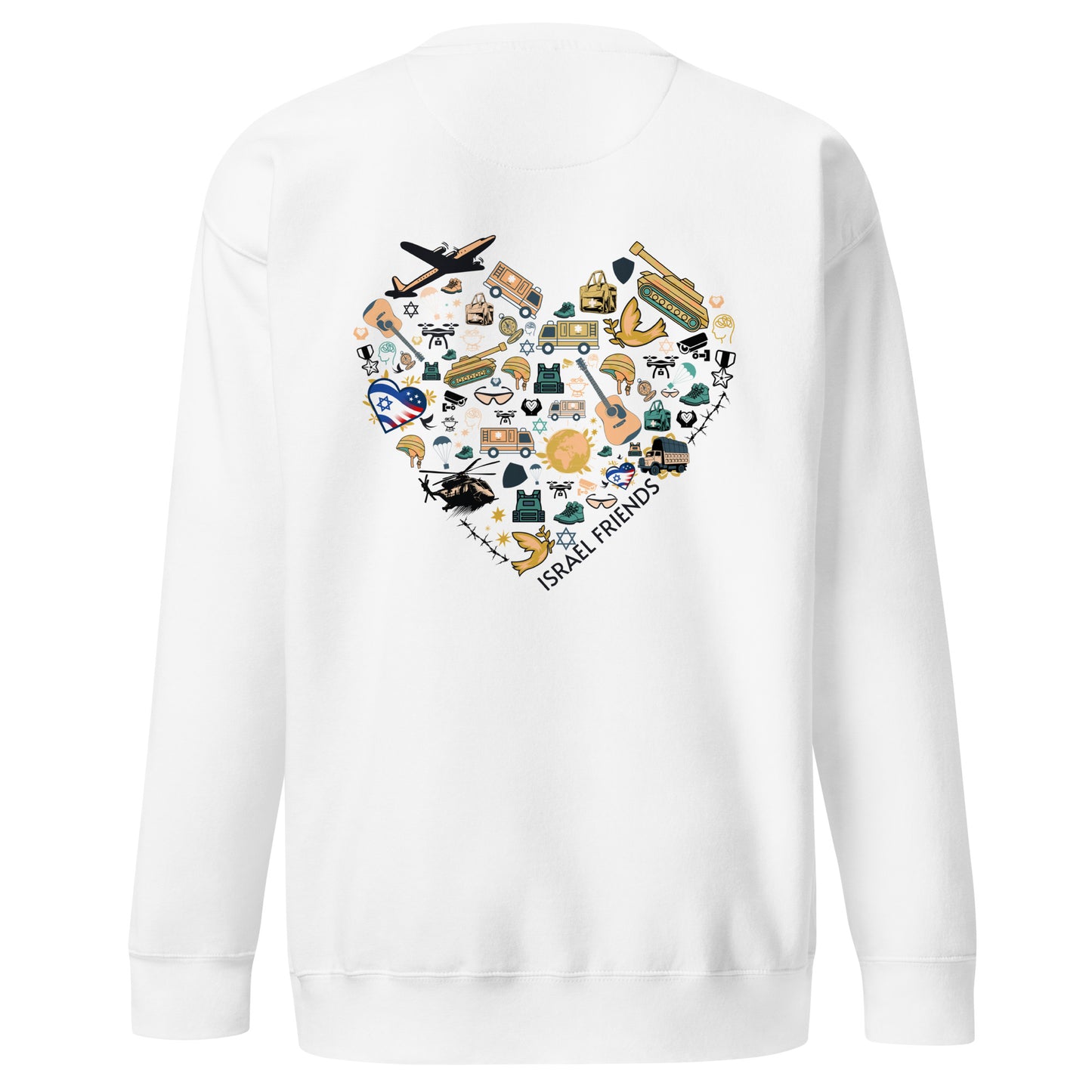 The Heartbeat of Our Mission Neutral Sweatshirt