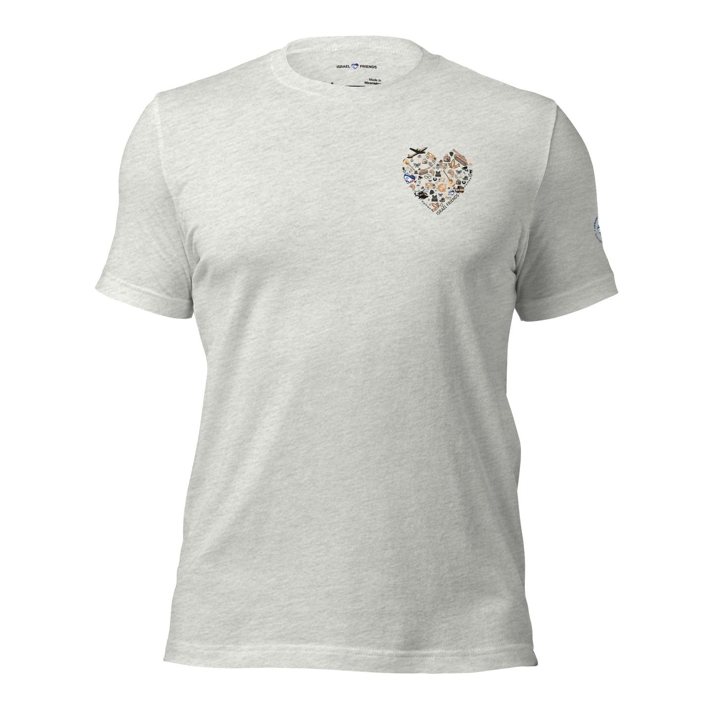 The Heartbeat of Our Mission Tiny Heart Neutral Tee