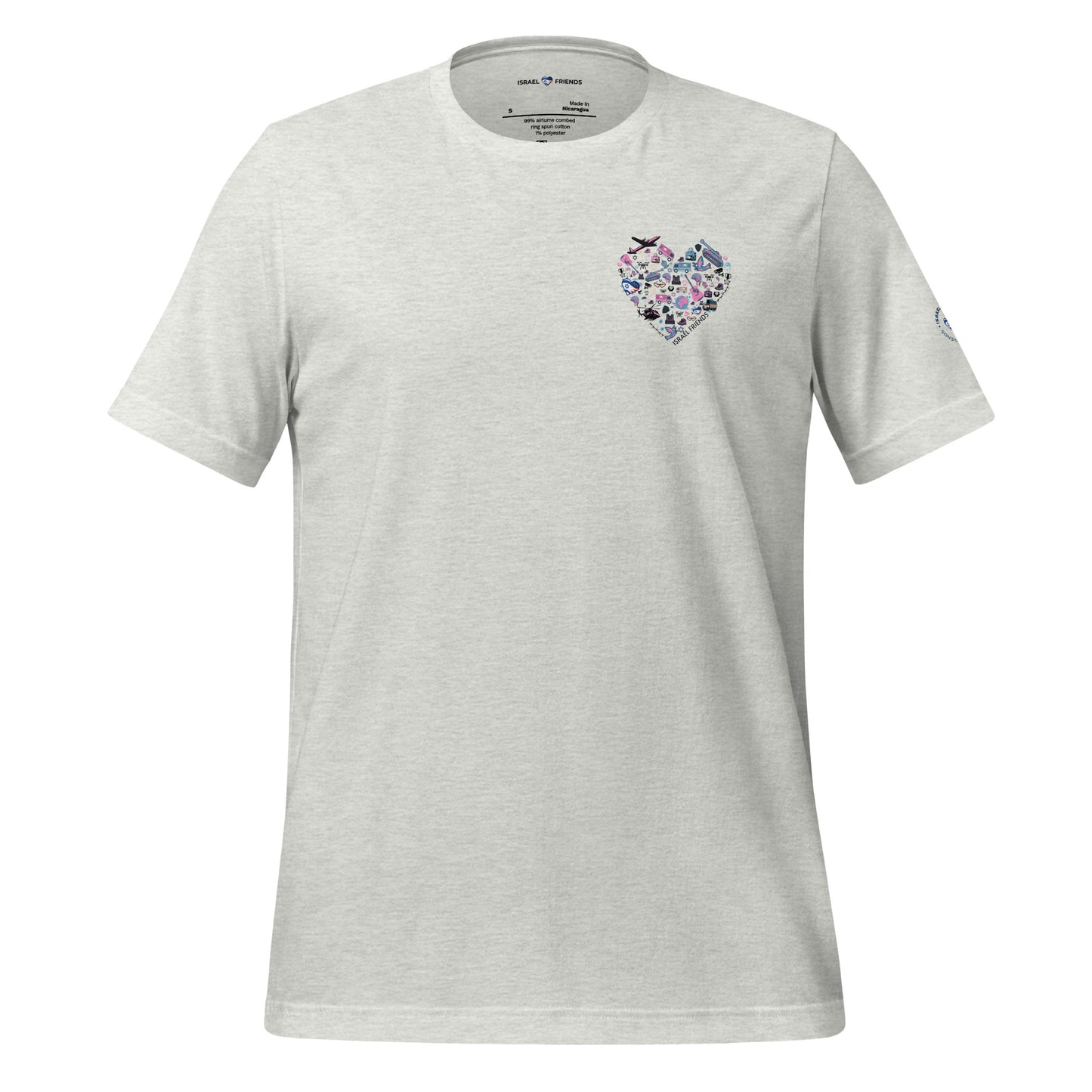 The Heartbeat of Our Mission Tiny Heart Retro Tee