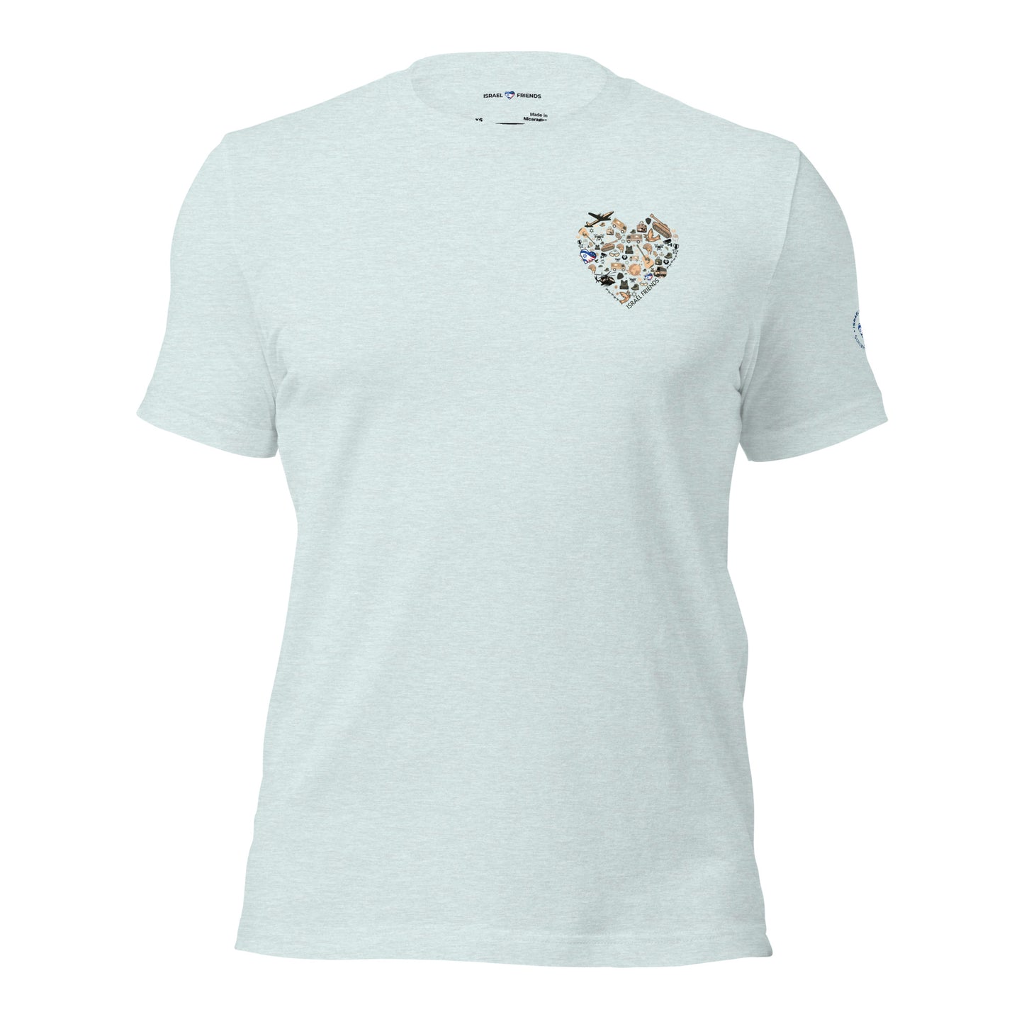 The Heartbeat of Our Mission Tiny Heart Neutral Tee