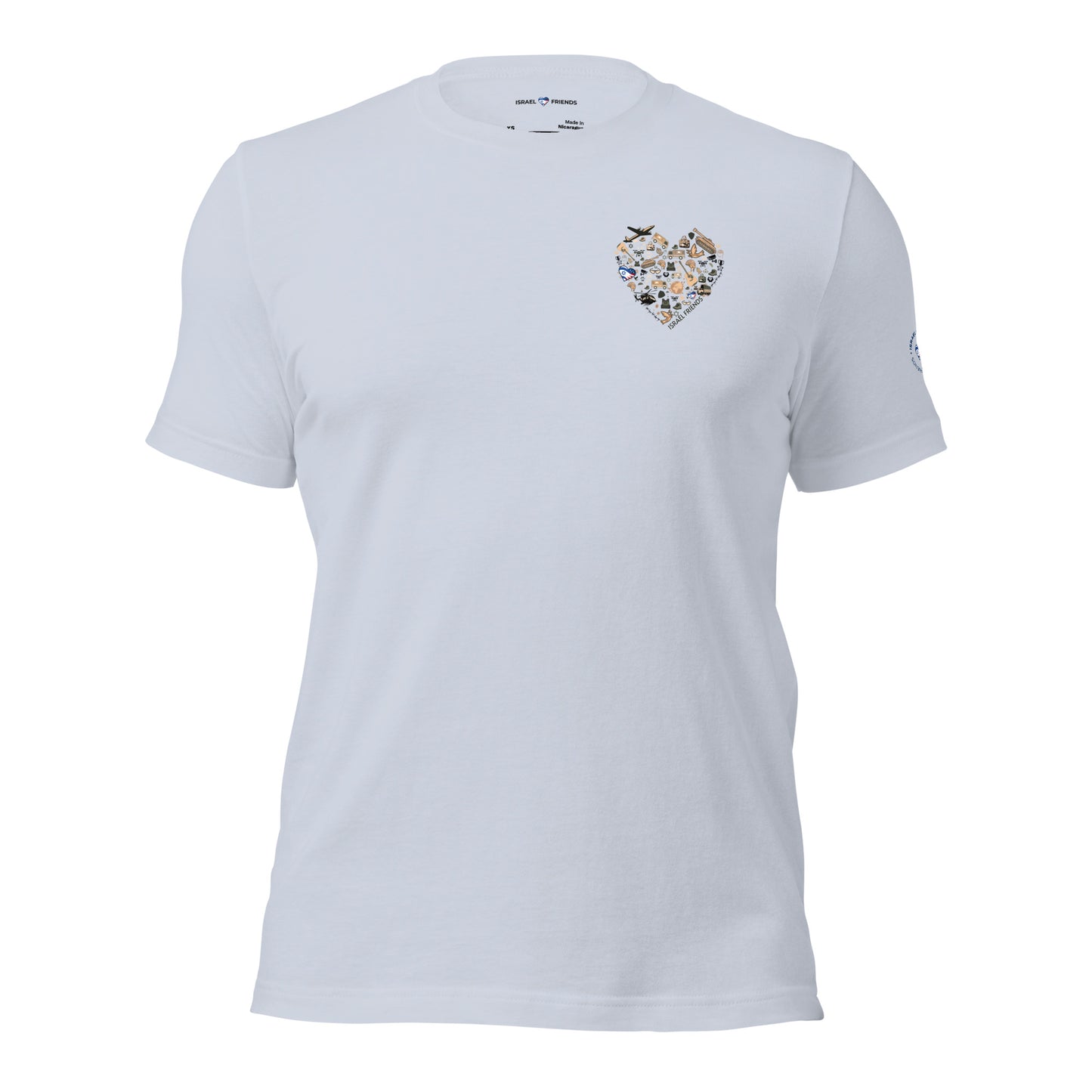 The Heartbeat of Our Mission Tiny Heart Neutral Tee