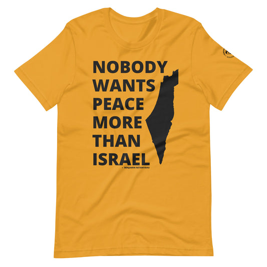 Nobody Wants Peace More Than Israel - Black