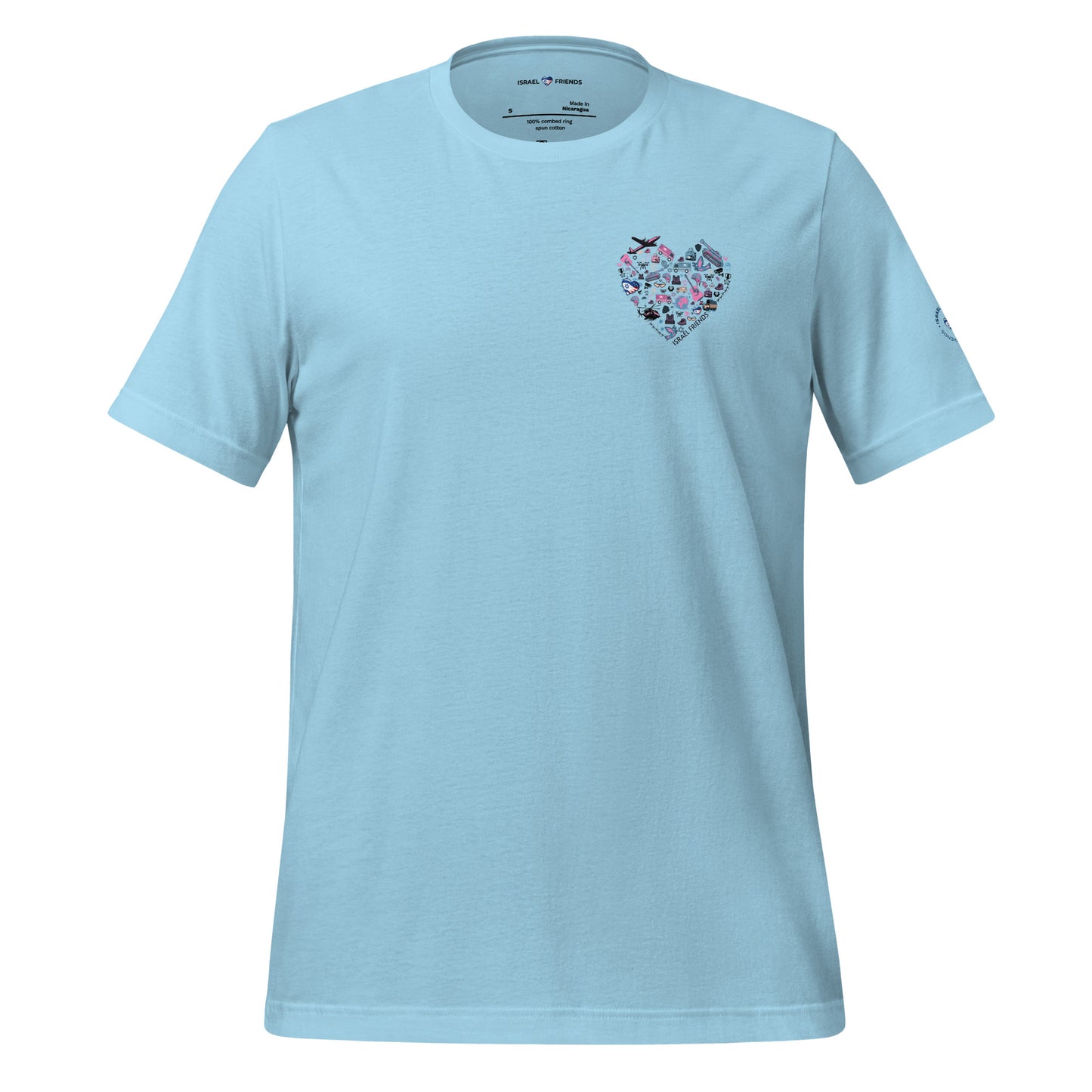 The Heartbeat of Our Mission Tiny Heart Retro Tee