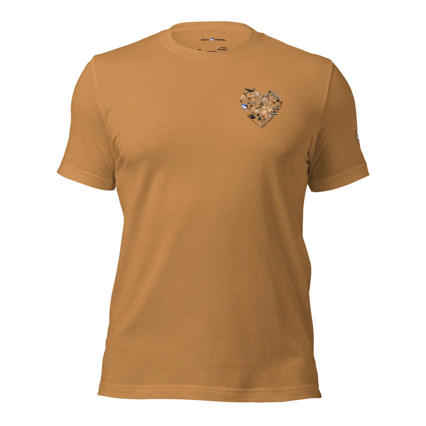 The Heartbeat of Our Mission Tiny Heart Neutral Tee