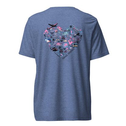 The Heartbeat of Our Mission Retro Tee