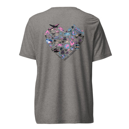 The Heartbeat of Our Mission Retro Tee