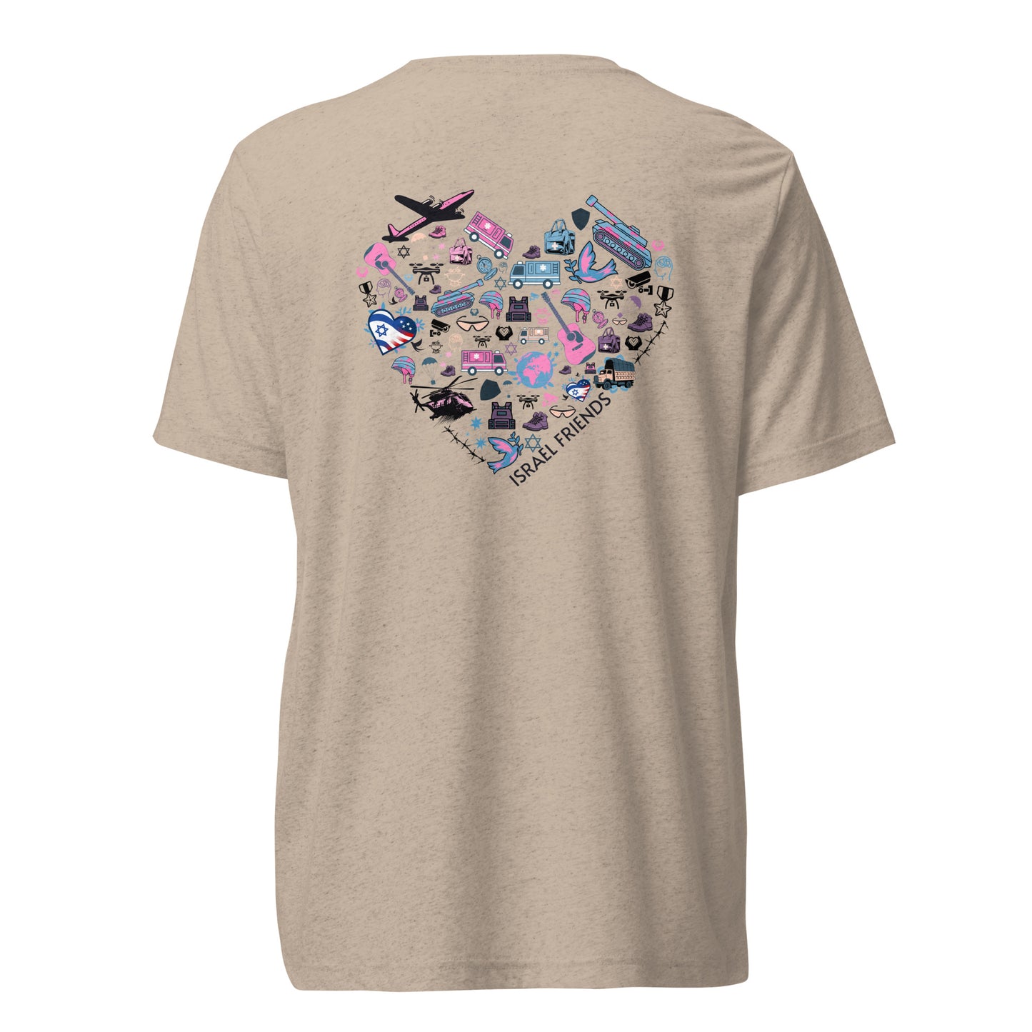 The Heartbeat of Our Mission Retro Tee