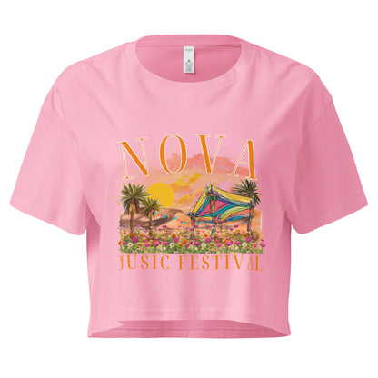 The Nova Festival Tribute Crop Tee w/ Names