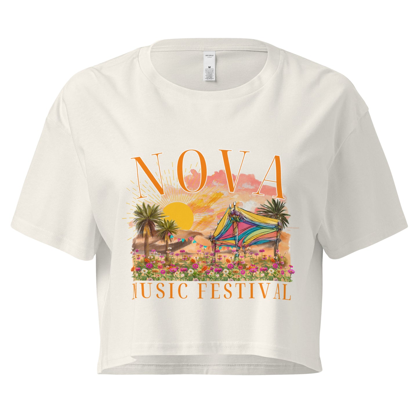 The Nova Festival Tribute Crop Tee w/ Names